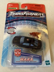 Transformersr Robots in Disguise W.A.R.S. Clear Spychanger Action Figure Hasbro 2002